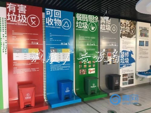 市北區(qū)寧夏路街道滾動廣告燈箱深入推進垃圾分類工作