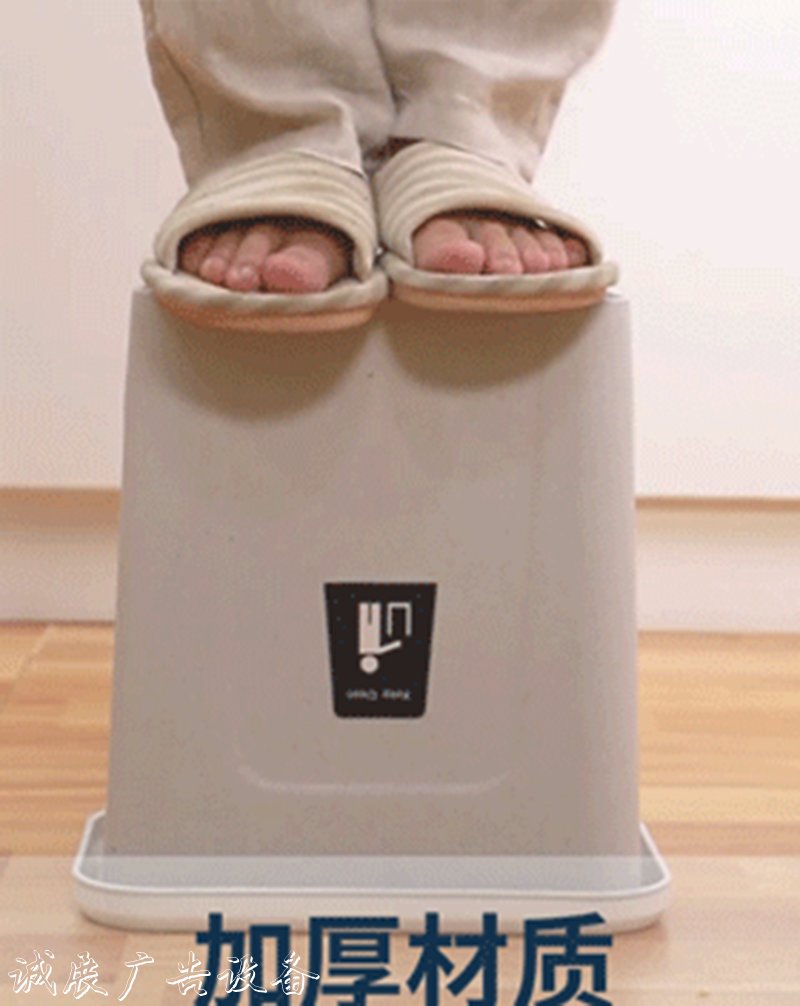 來自日本的干濕分離垃廣告燈箱圾桶，終于換掉了居委會